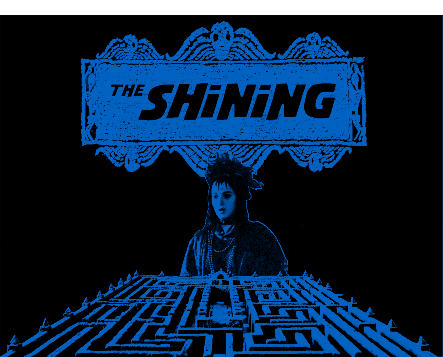 The Shining on Black T-Shirt