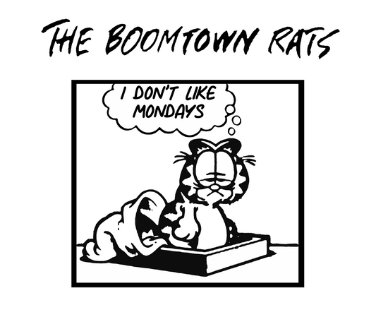 Boomtown Mondays on White T-Shirt